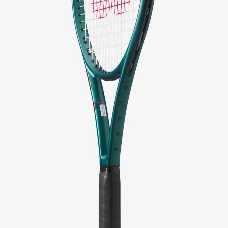 Wilson ไม้เทนนิส Blade 100 V9 Tennis Racket FRM 2 4 1/4 | Racing Green ( WR151511U2 ) - Image 6