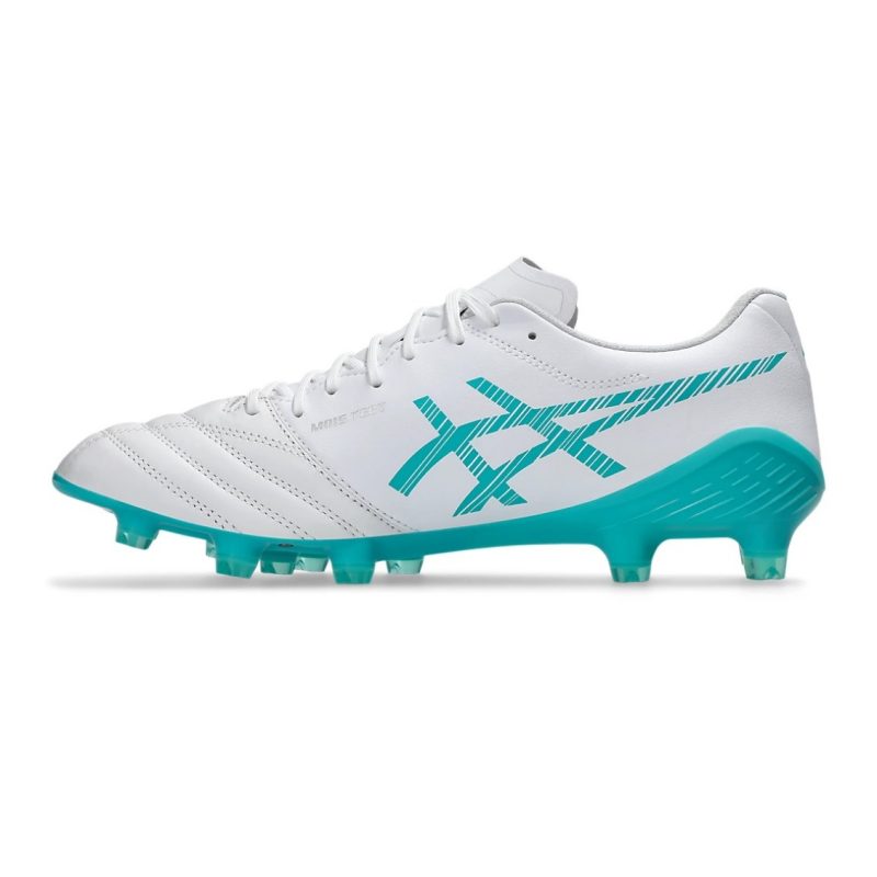 Asics รองเท้าฟุตบอล / สตั๊ด Ds Light X-Fly 5 | White/Sea Glass ( 1101A047-105 ) - Image 2