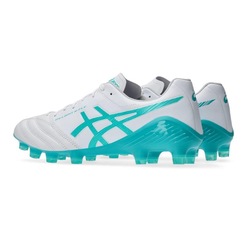 Asics รองเท้าฟุตบอล / สตั๊ด Ds Light X-Fly 5 | White/Sea Glass ( 1101A047-105 ) - Image 5