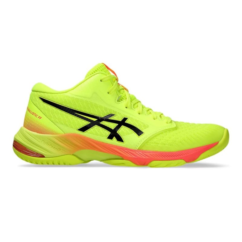 Asics รองเท้าวอลเลย์บอลผู้ชาย Netburner Ballistic FF MT 3 Paris | Safety Yellow/Black ( 1051A086-750 )