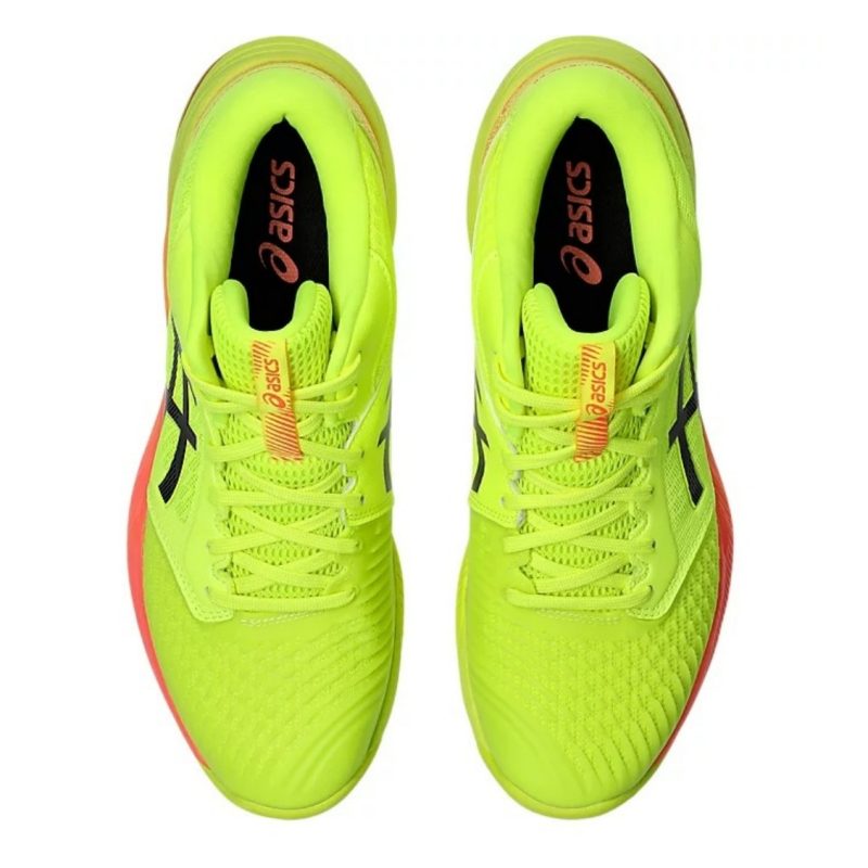 Asics รองเท้าวอลเลย์บอลผู้ชาย Netburner Ballistic FF MT 3 Paris | Safety Yellow/Black ( 1051A086-750 ) - Image 7