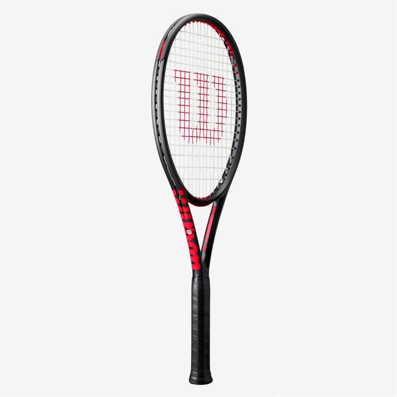 Wilson ไม้เทนนิส Clash 100 V3 Tennis Racket FRM 2 4 1/4 | Black/Red ( WR172811U2 ) - Image 2