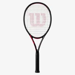 Wilson ไม้เทนนิส Clash 100L V3 Tennis Racket | Black/Red ( WR172911U )