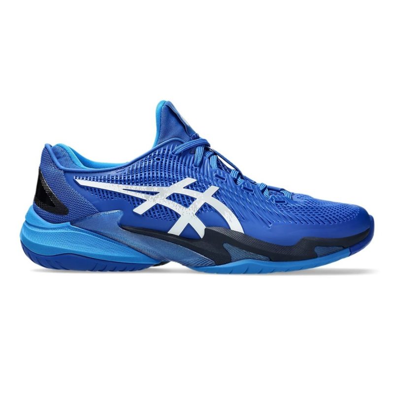 Asics รองเท้าเทนนิสผู้ชาย COURT FF 3 Novak | Tuna Blue/Pure Silver ( 1041A522-965 )