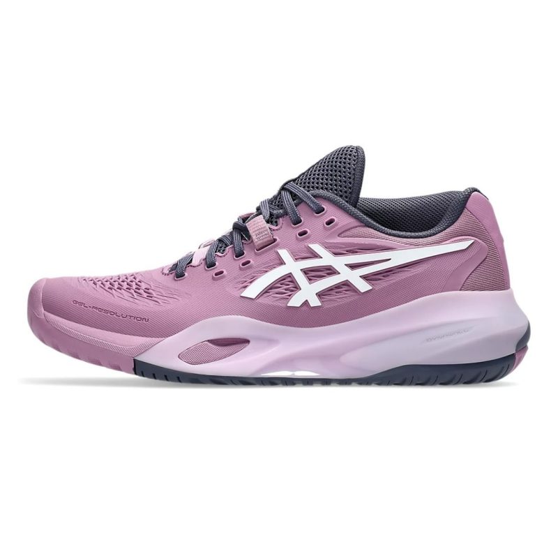 Asics รองเท้าเทนนิสผู้หญิง Gel-Resolution X | Ube/White ( 1042A279-500 ) - Image 3