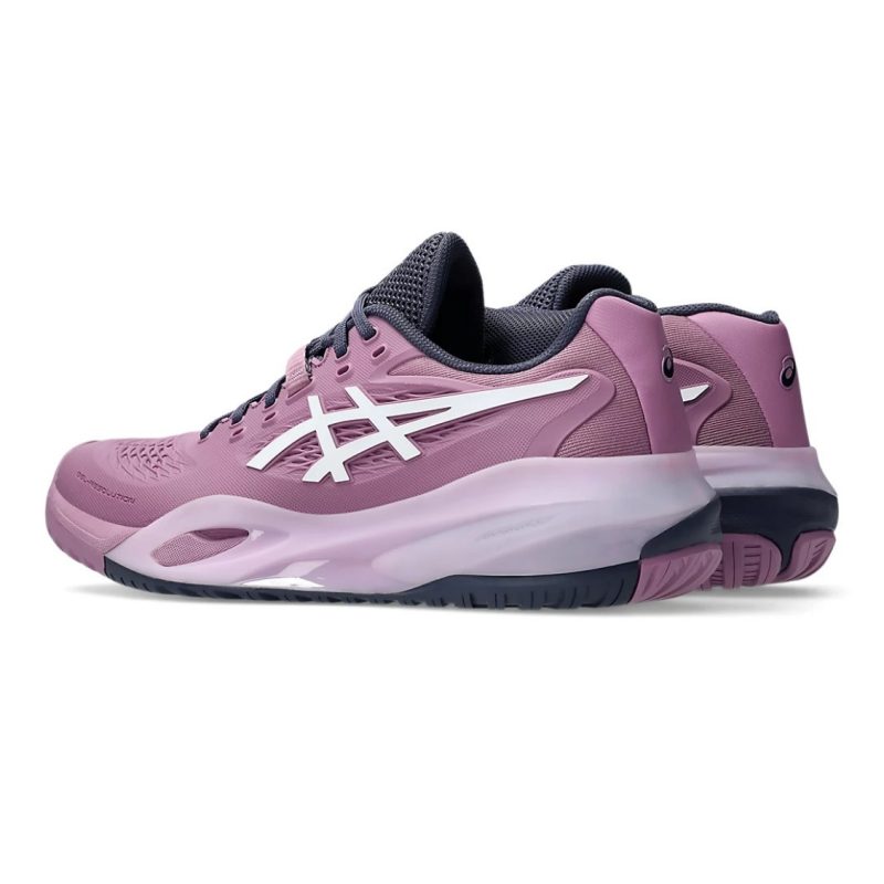 Asics รองเท้าเทนนิสผู้หญิง Gel-Resolution X | Ube/White ( 1042A279-500 ) - Image 5