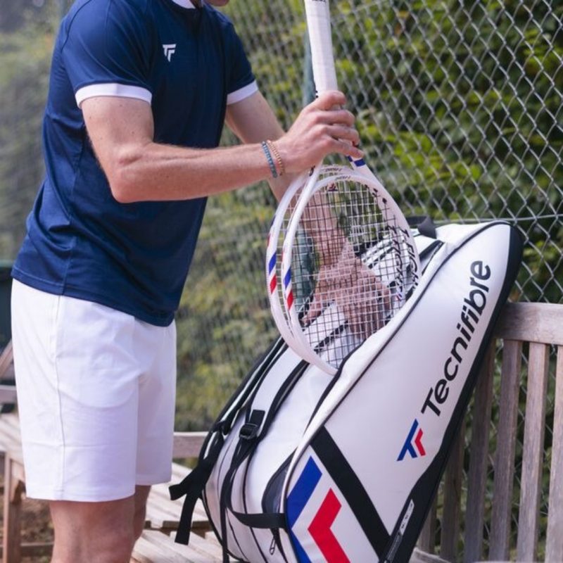 Tecnifibre กระเป๋าเทนนิส Tour Endurance 12R 2025 Tennis Bag | White ( 40TOUW2512 ) - Image 7