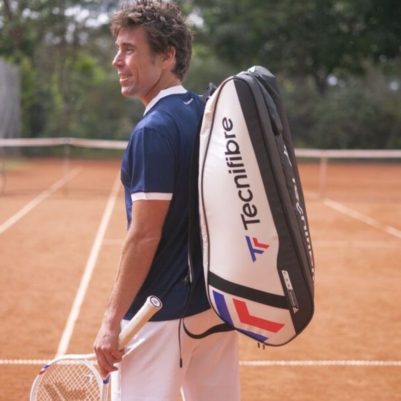 Tecnifibre กระเป๋าเทนนิส Tour Endurance 12R 2025 Tennis Bag | White ( 40TOUW2512 ) - Image 8