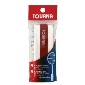 Tourna เทปพันด้าม/กริ๊ปพันด้ามไม้เทนนิส Tac 1XL Tape Racket Tennis | White ( 8857200342834WH )