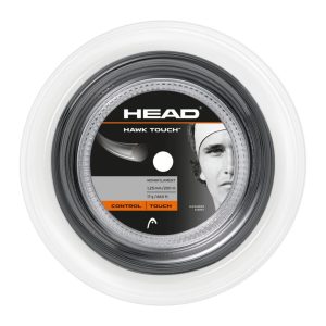 Head เอ็นไม้เทนนิส Hawk Touch 200M 17g/1.25mm Tennis String Reel | Anthracite ( 281234 )