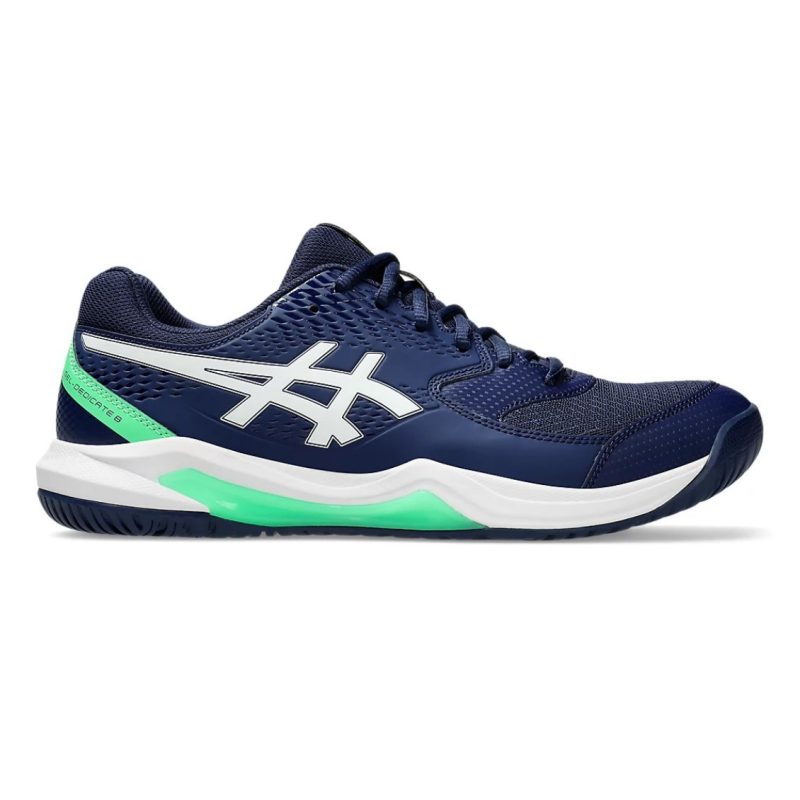 Asics รองเท้าเทนนิสผู้ชาย Gel-Dedicate 8 | Blue Eepanse/White ( 1041A408-401 )