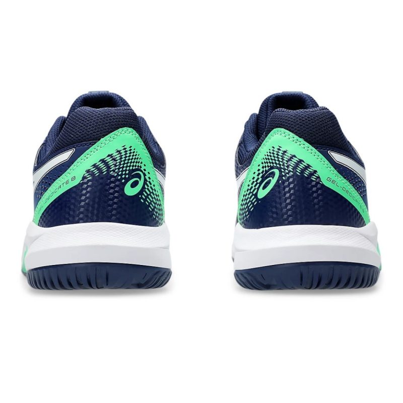 Asics รองเท้าเทนนิสผู้ชาย Gel-Dedicate 8 | Blue Eepanse/White ( 1041A408-401 ) - Image 6