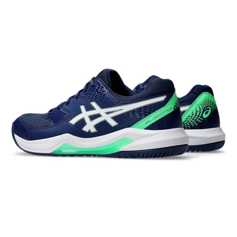 Asics รองเท้าเทนนิสผู้ชาย Gel-Dedicate 8 | Blue Eepanse/White ( 1041A408-401 ) - Image 5