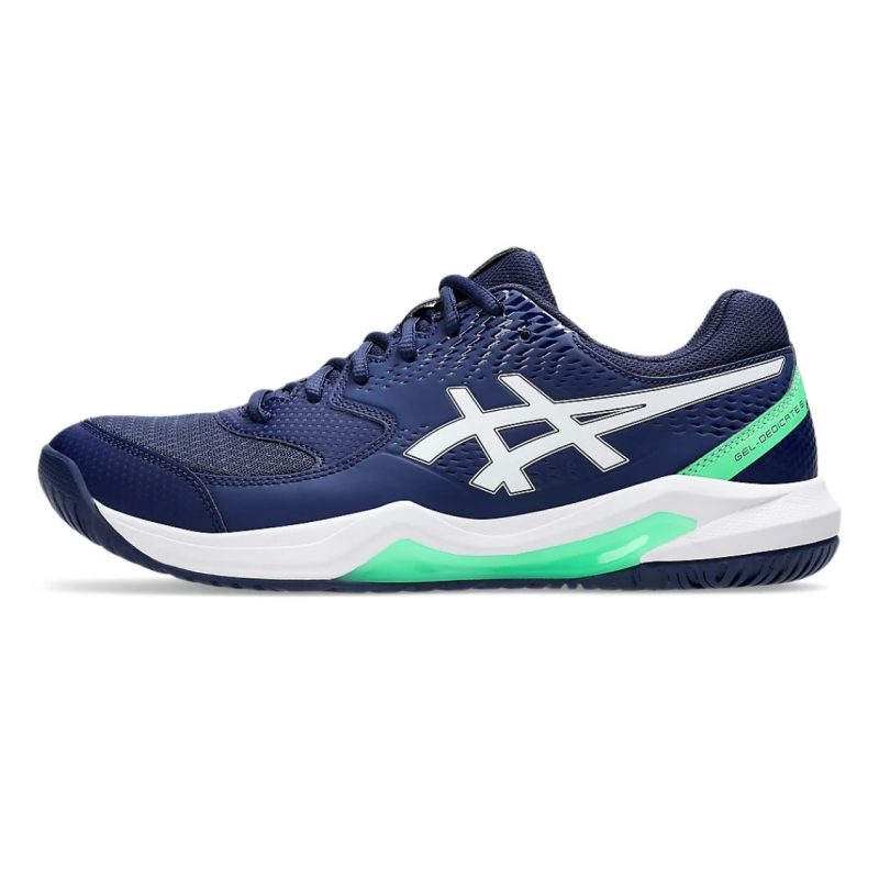 Asics รองเท้าเทนนิสผู้ชาย Gel-Dedicate 8 | Blue Eepanse/White ( 1041A408-401 ) - Image 2