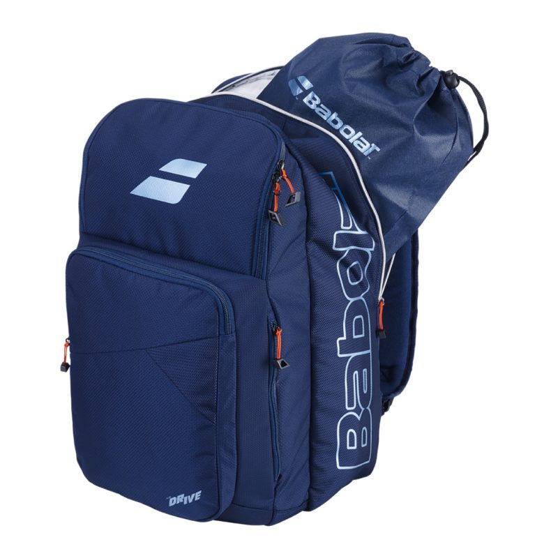 Babolat กระเป๋าเทนนิส Backpack Pure Drive | Navy Blue ( 753110 ) - Image 3