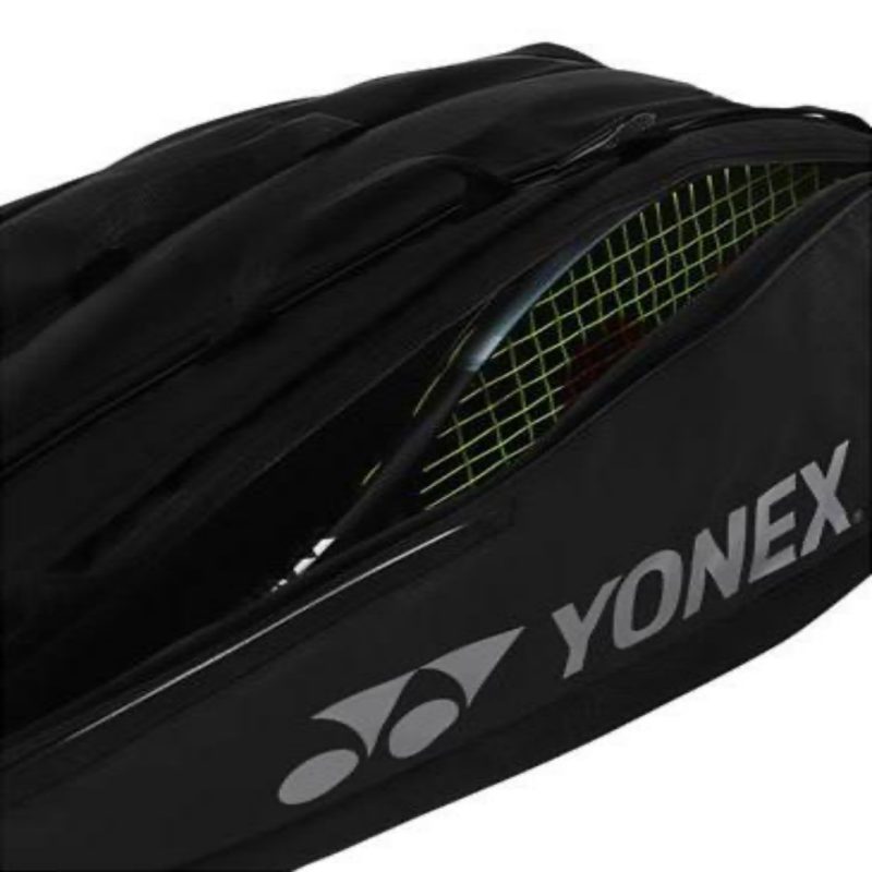 Yonex กระเป๋าเทนนิส Team Racquet Bag (9pcs) | Black ( BA42529EXBK ) - Image 5