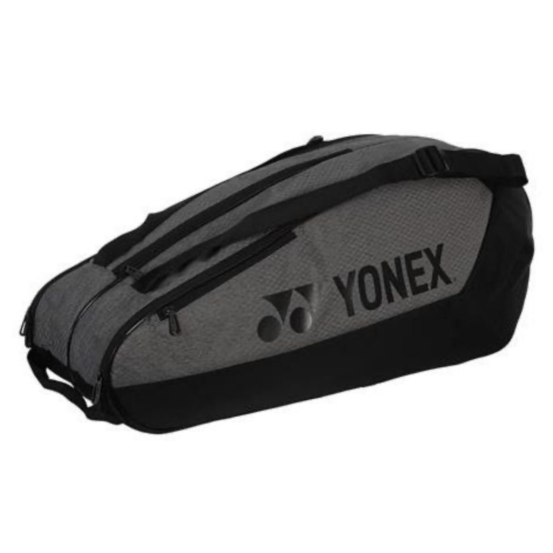 Yonex กระเป๋าเทนนิส Team Racquet Bag (6pcs) | Gray/Black ( BA42526EXGRBK )