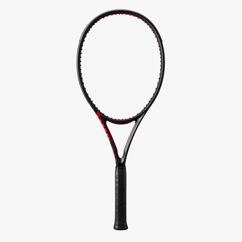 Wilson ไม้เทนนิส Clash 100UL V3 Tennis Racket FRM 2 4 1/4 | Black/Red ( WR173011U2 ) - Image 7