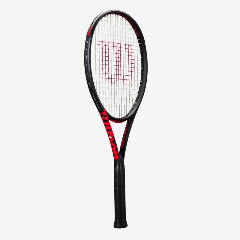 Wilson ไม้เทนนิส Clash 100UL V3 Tennis Racket FRM 2 4 1/4 | Black/Red ( WR173011U2 ) - Image 2