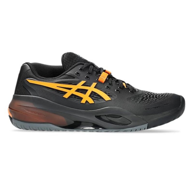 Asics รองเท้าเทนนิสผู้ชาย Gel-Resolution X |  Black/Shocking Orange ( 1041A481-001 )