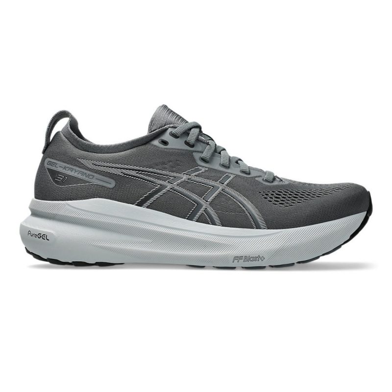 Asics รองเท้าวิ่งผู้ชาย Gel-Kayano 31 Wide (2E) | Steel Grey/PiedmontI Grey ( 1011B869-020 )