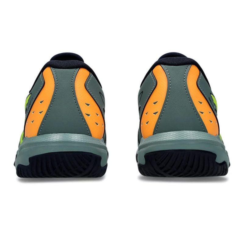 Asics รองเท้าแบดมินตันผู้ชาย Gel-Rocket 11 | Celadon/Safety Yellow ( 1071A091-300 ) - Image 6