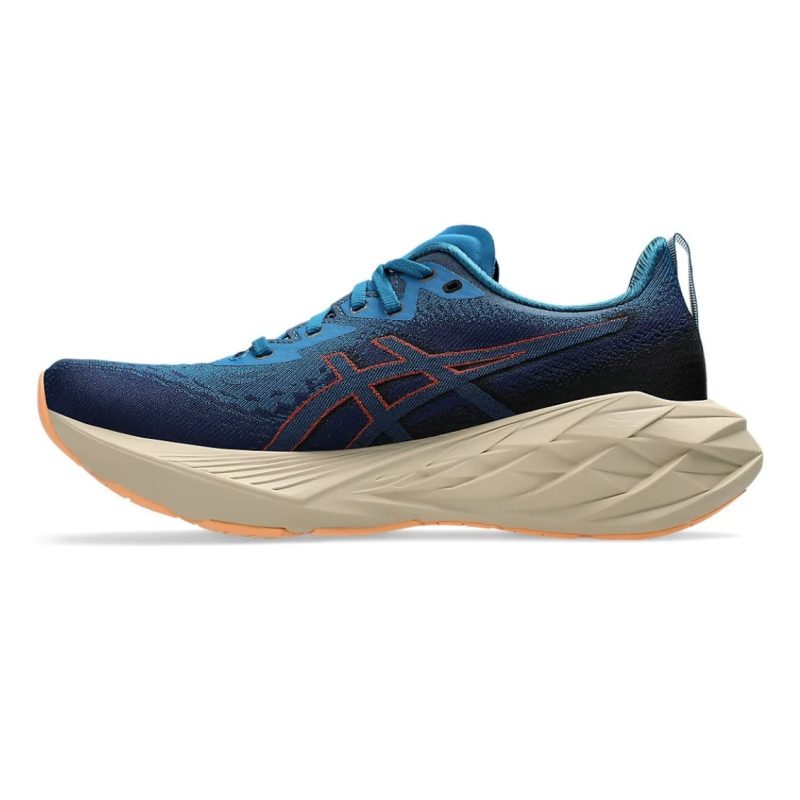 Asics รองเท้าวิ่งผู้ชาย Novablast 4 | Rich Navy/Black ( 1011B693-404 ) - Image 4