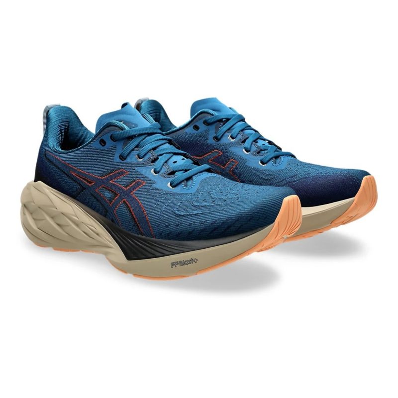 Asics รองเท้าวิ่งผู้ชาย Novablast 4 | Rich Navy/Black ( 1011B693-404 ) - Image 2