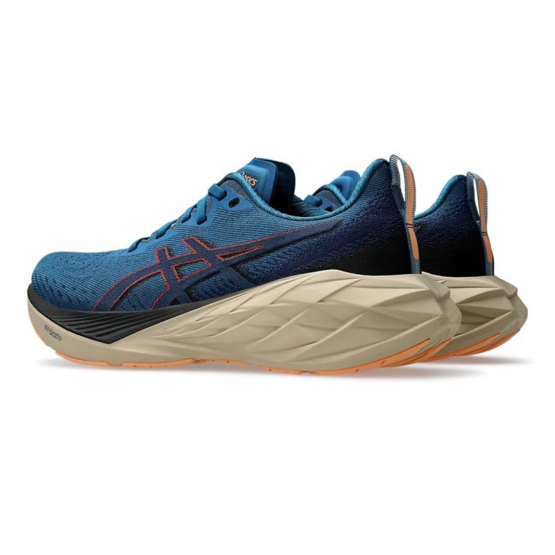 Asics รองเท้าวิ่งผู้ชาย Novablast 4 | Rich Navy/Black ( 1011B693-404 ) - Image 3