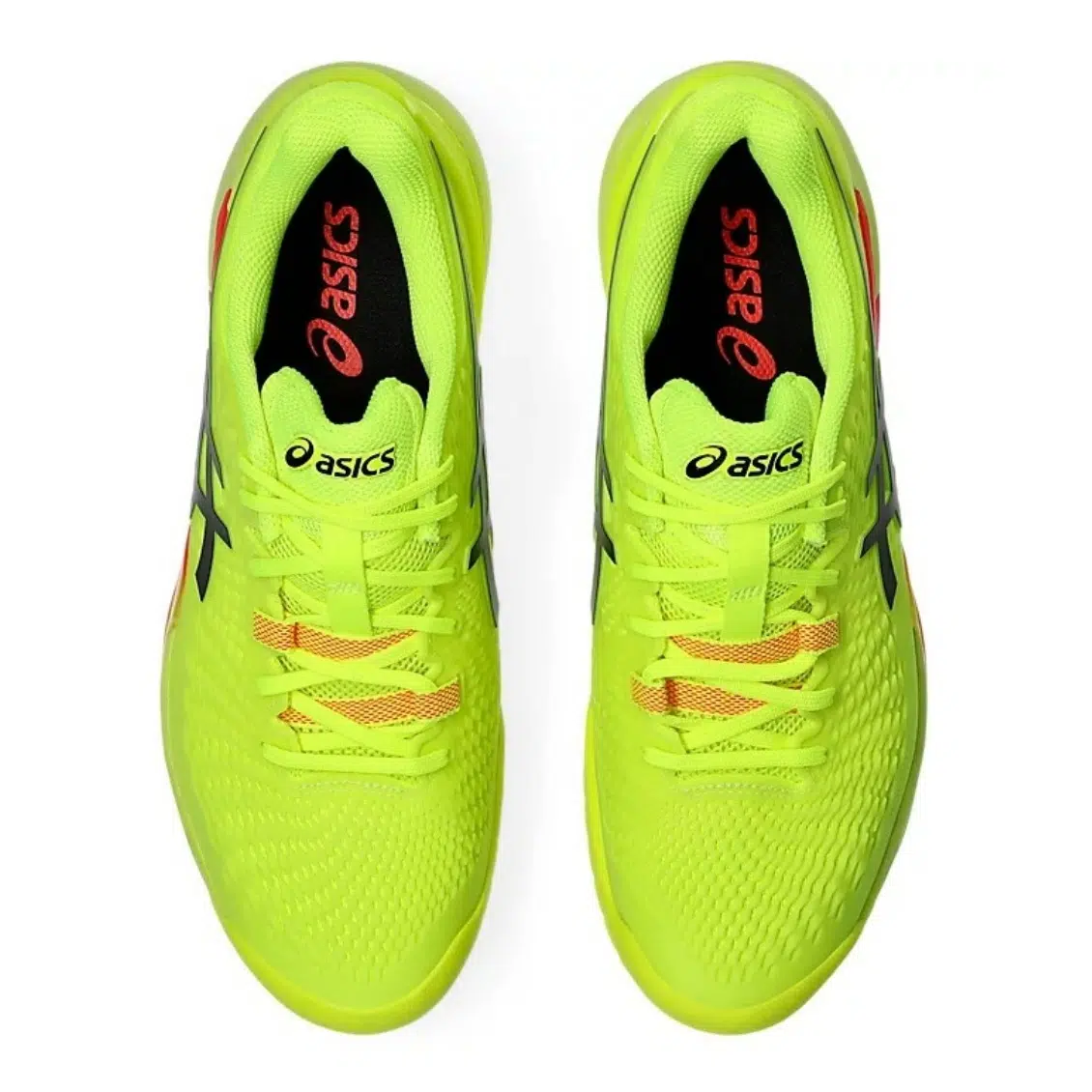 Asics รองเท้าเทนนิสผู้ชาย Gel-Resolution 9 Paris | Safety Yellow/Black ( 1041A459-750 ) - Image 8