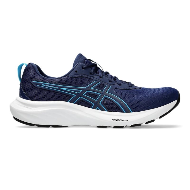 Asics รองเท้าวิ่งผู้ชาย Gel-Contend 9 | Blue Expanse/Digital Aqua ( 1011B881-401 )