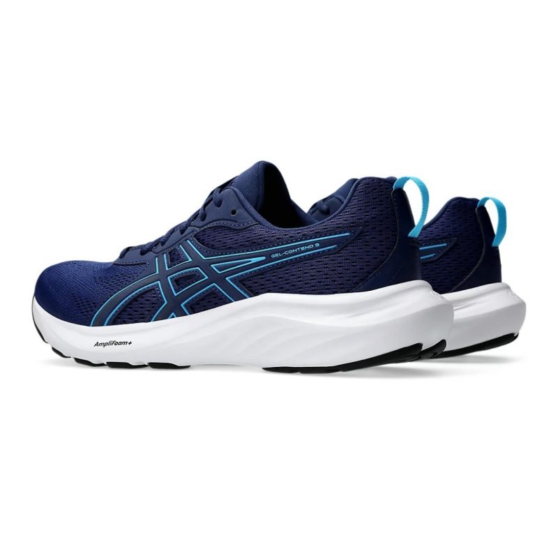 Asics รองเท้าวิ่งผู้ชาย Gel-Contend 9 | Blue Expanse/Digital Aqua ( 1011B881-401 ) - Image 3