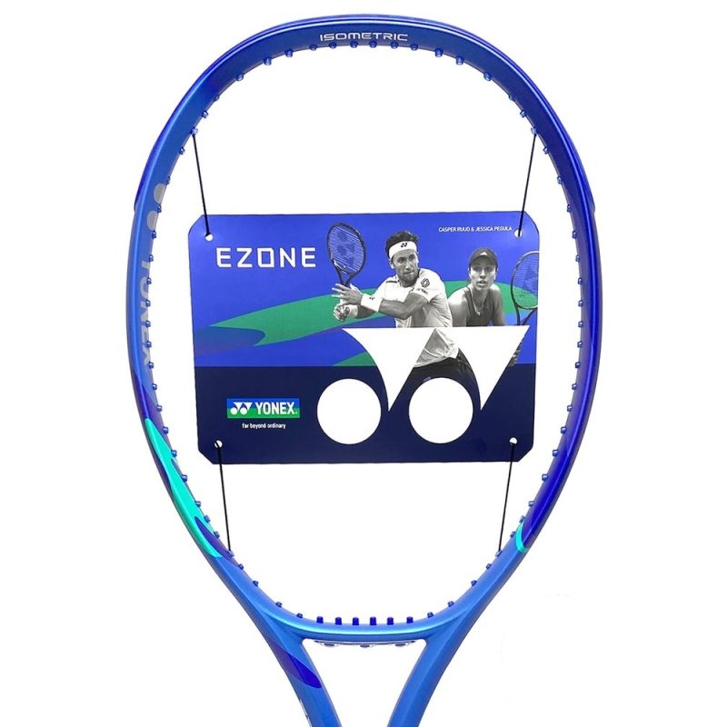 Yonex ไม้เทนนิส Ezone 105 Tennis Racket G2 | Blast Blue ( 08EZ105YXBSBL ) - Image 11