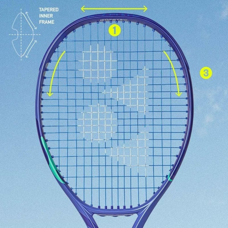 Yonex ไม้เทนนิส Ezone 105 Tennis Racket G2 | Blast Blue ( 08EZ105YXBSBL ) - Image 5