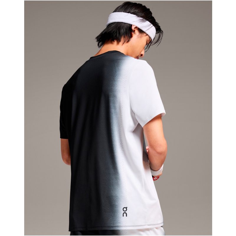 On เสื้อเทนนิสผู้ชาย Men’s Cout-T | Black/White ( 1ME10860299 ) - Image 12