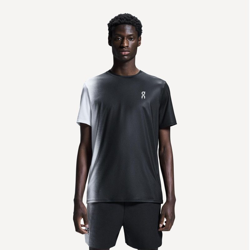 On เสื้อเทนนิสผู้ชาย Men’s Cout-T | Black/White ( 1ME10860299 ) - Image 2