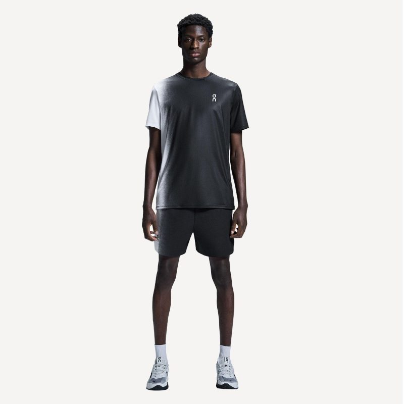 On เสื้อเทนนิสผู้ชาย Men’s Cout-T | Black/White ( 1ME10860299 ) - Image 4
