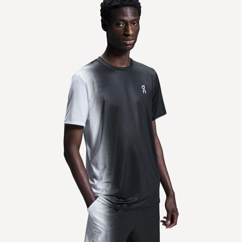 On เสื้อเทนนิสผู้ชาย Men’s Cout-T | Black/White ( 1ME10860299 ) - Image 6