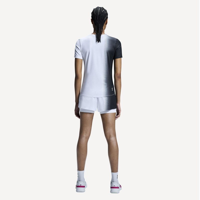 On เสื้อเทนนิสผู้หญิง Women’s Court-T | Black/White ( 1WE11080299 ) - Image 5