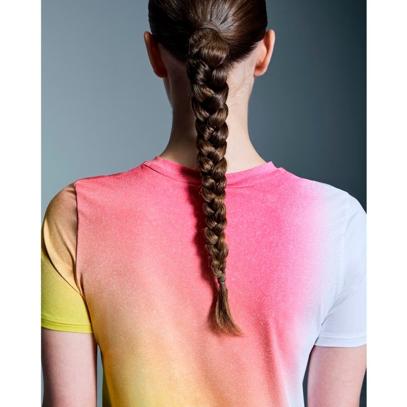 On เสื้อเทนนิสผู้หญิง Women’s Court-T | White/Lime ( 1WE11082929 ) - Image 5