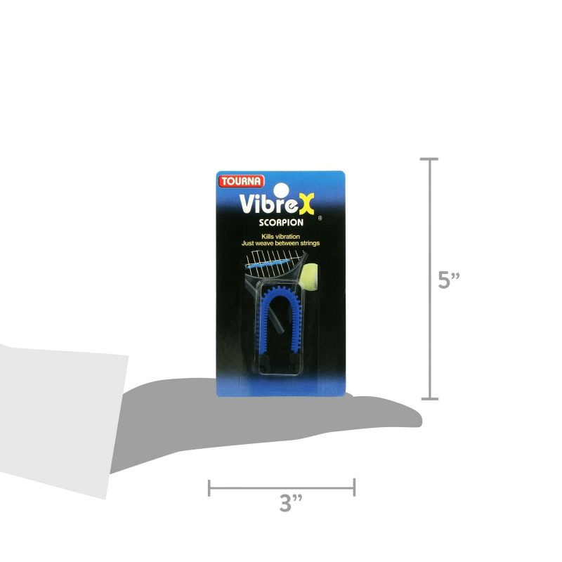 Tourna ยางกันสะเทือน VibreX Scorpion Tennis Dampener | Red ( 078914001093YL , VIB-S ) - Image 4