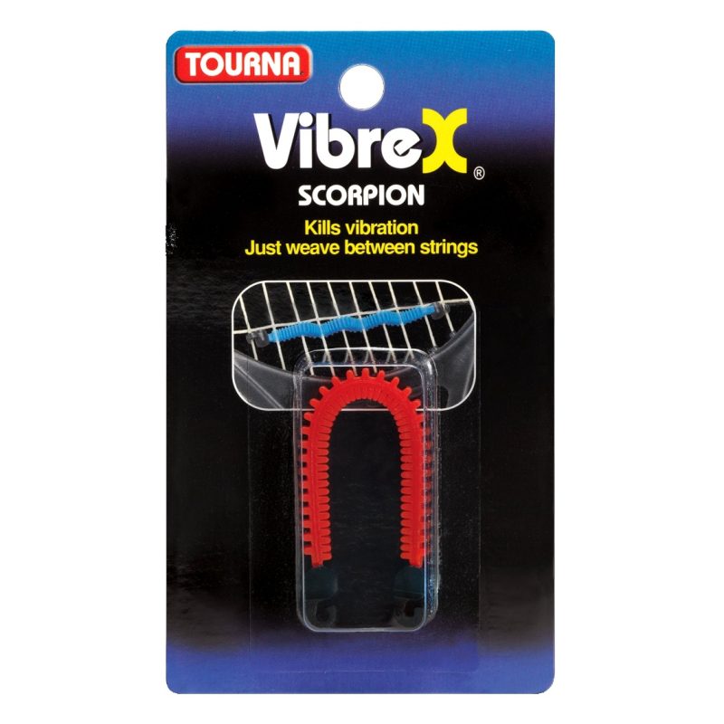 Tourna ยางกันสะเทือน VibreX Scorpion Tennis Dampener | Red ( 078914001093RD , VIB-S )