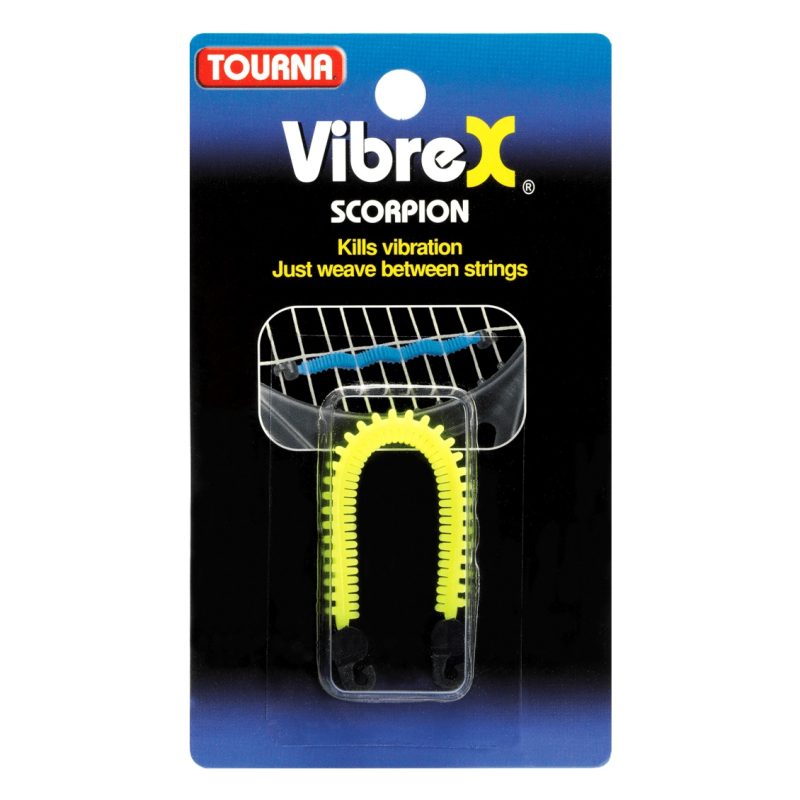 Tourna ยางกันสะเทือน VibreX Scorpion Tennis Dampener | Red ( 078914001093YL , VIB-S )