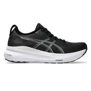 Asics รองเท้าวิ่งผู้หญิง Gel-Kayano 31 (D) Wide | Black/Pure Silver ( 1012B671-002 )