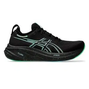 Asics รองเท้าวิ่งผู้ชาย Gel-Nimbus 26 | Black/Soothing Sea ( 1011B794-004 )