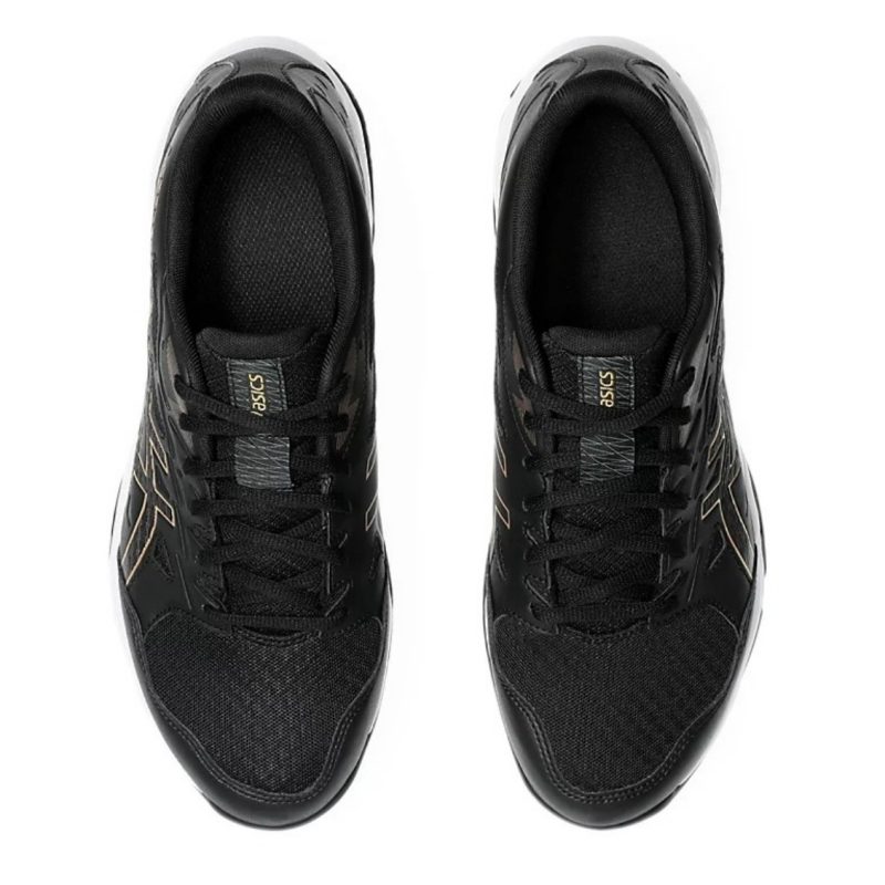 Asics รองเท้าแบดมินตันผู้ชาย Gel-Rocket 11 | Black/Pure Gold ( 1071A091-004 ) - Image 8