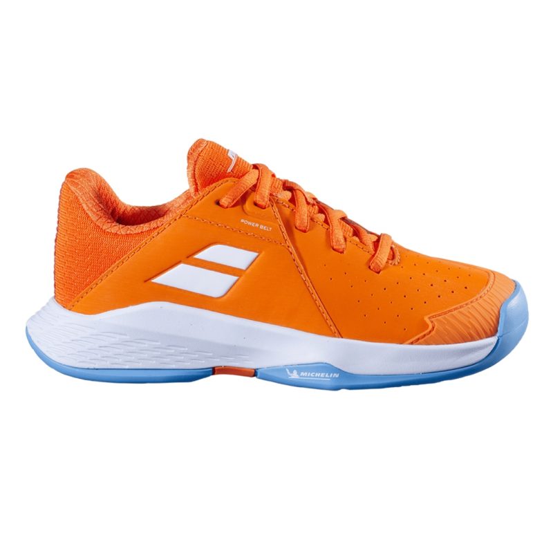 Babolat รองเท้าเทนนิสเด็กผู้ชาย Propulse Junior All Court Boy | Orange Peel ( 3J2S25A478OR )