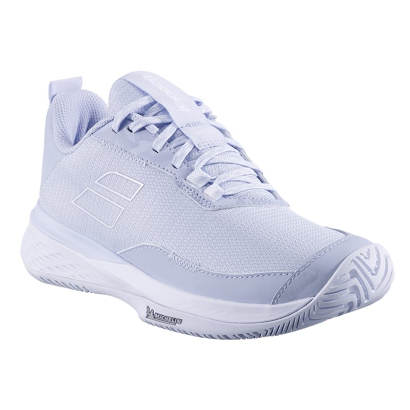 Babolat รองเท้าเทนนิสผู้หญิง SFX Evo All Court Women | Blue / White ( 3A1S25A556XB ) - Image 4