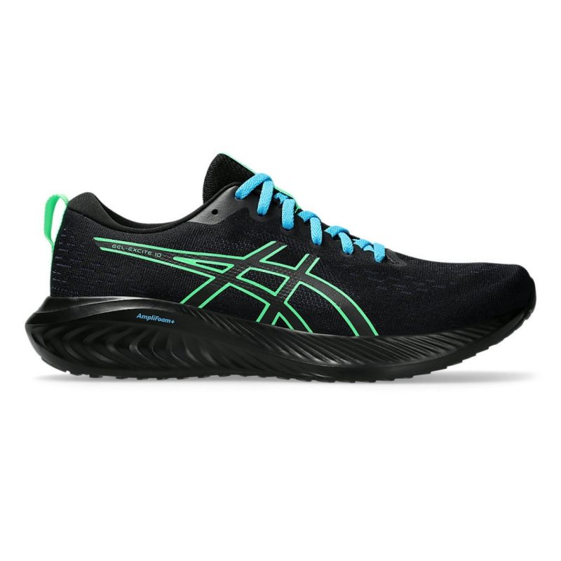 Asics รองเท้าวิ่งผู้ชาย Gel-Excite 10 |  Black/New Leaf ( 1011B600-009 )