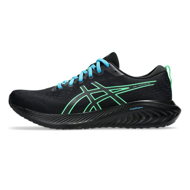 Asics รองเท้าวิ่งผู้ชาย Gel-Excite 10 |  Black/New Leaf ( 1011B600-009 ) - Image 4